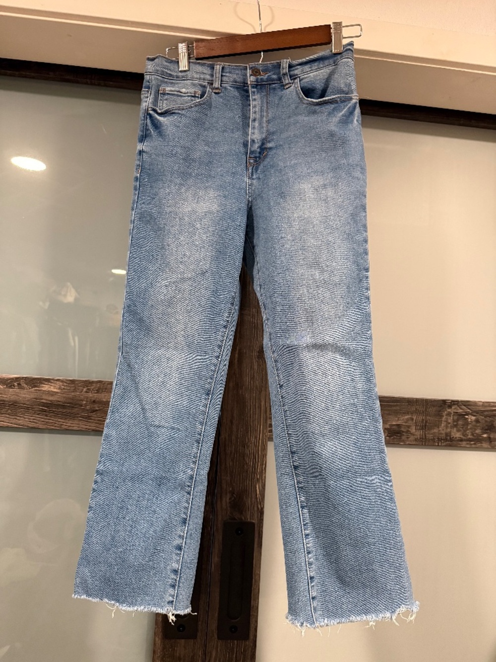 Kensie High Rise Gaucho Ankle Jean - 6 / 28